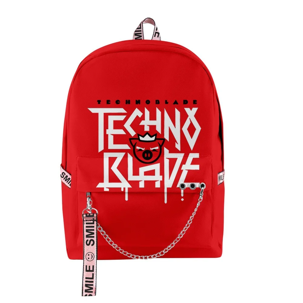 

Classic Popular Funny technoblade Student School Bags Unisex 3D Print Oxford Waterproof Notebook multifunction Travel Backpacks