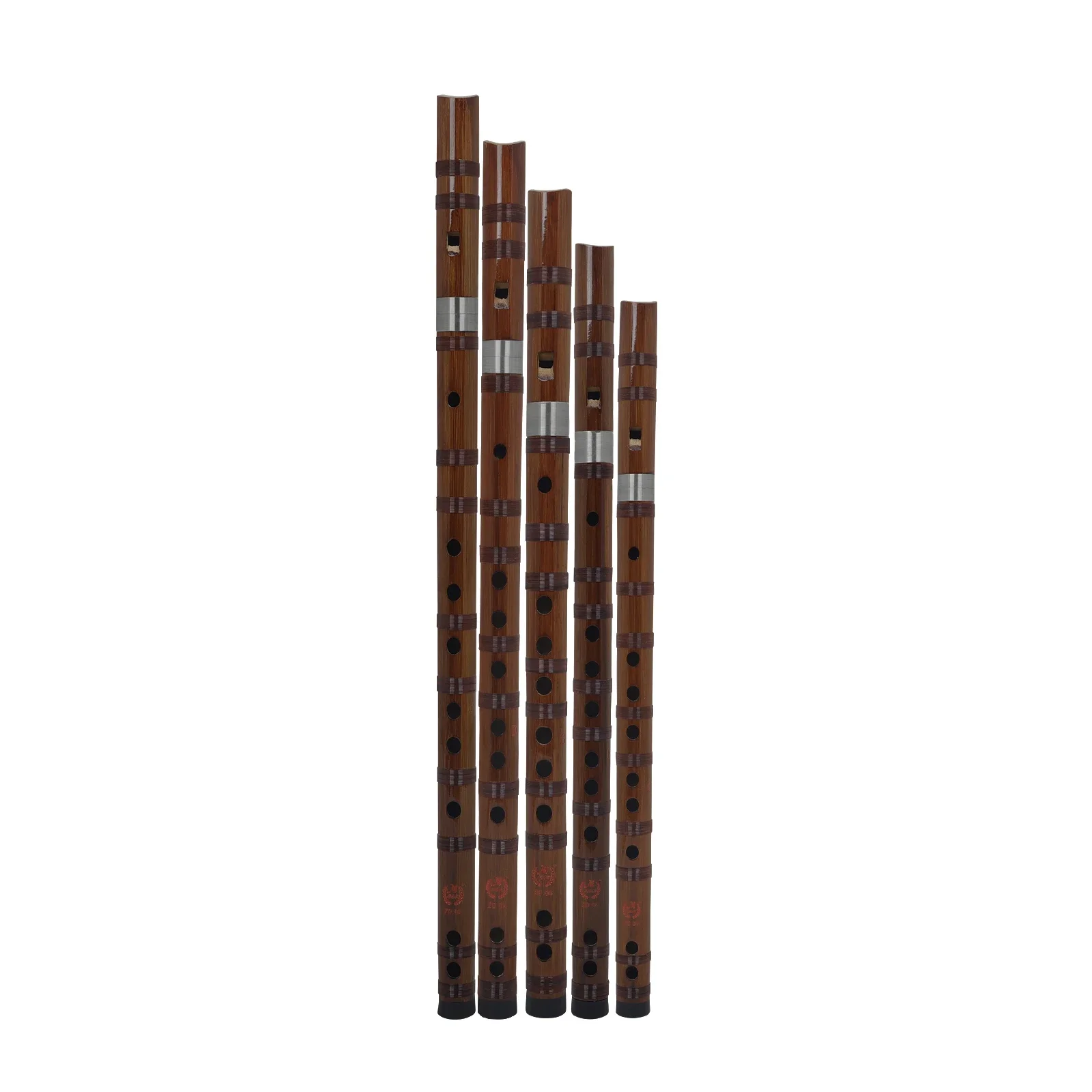 M MABT Flöte mit C/D/E/F/G-Taste, traditionelle chinesische Flöte, bitterer Bambus, getrocknet und schattig, 5-jährige Holzpfeifen, Musikinstrument