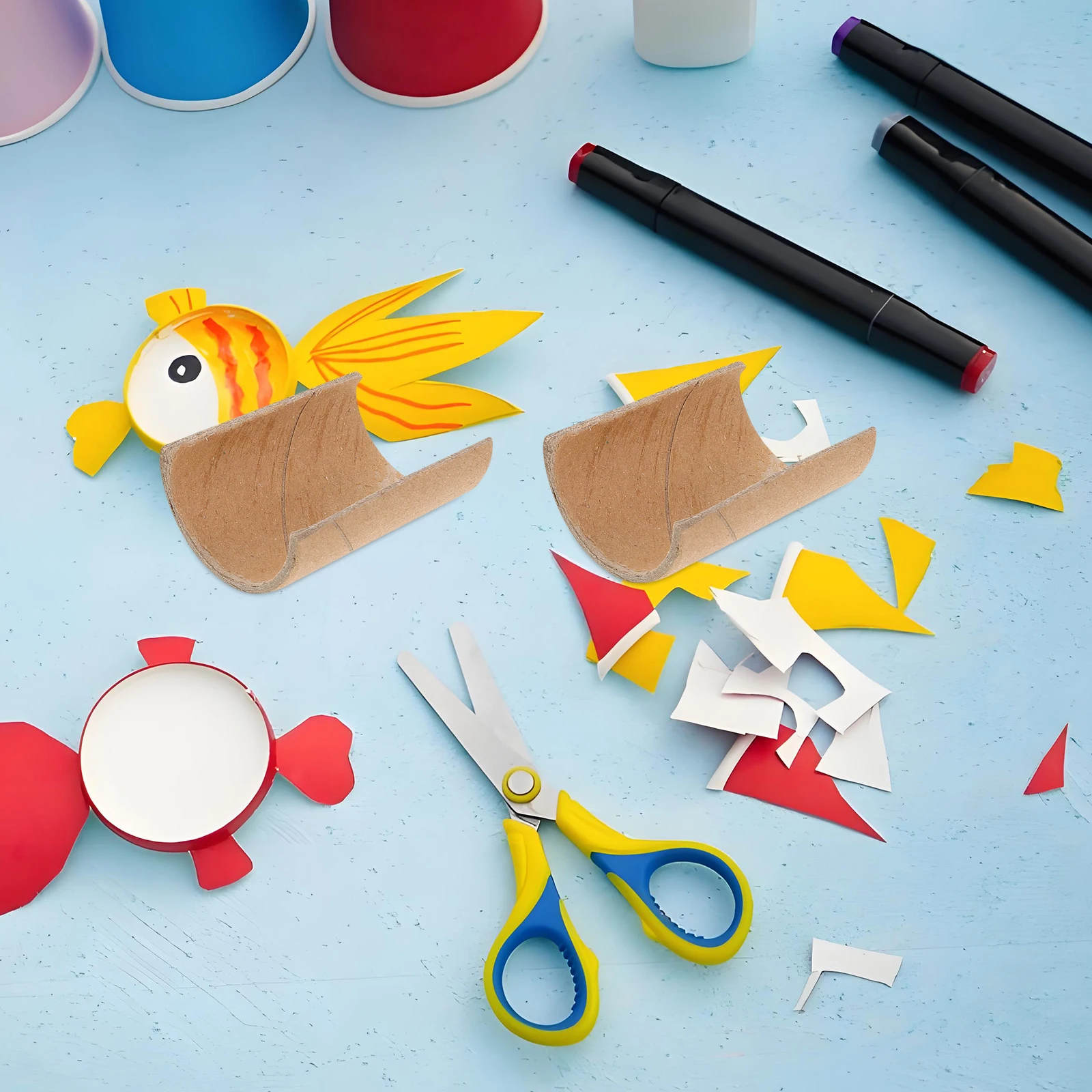 

10Pcs Cardboard Craft Rolls Versatile for Painting Building Projects Stimulates Creativity in Children Perfect for Classroom Or