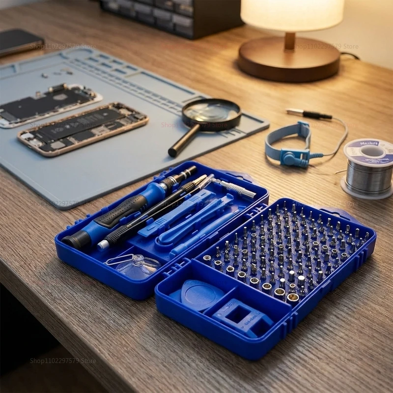 115 in 1 Multifunctional Screwdriver Set Electronics Repair Tools for Computers Phones Household Insulation Screwdriver Kit