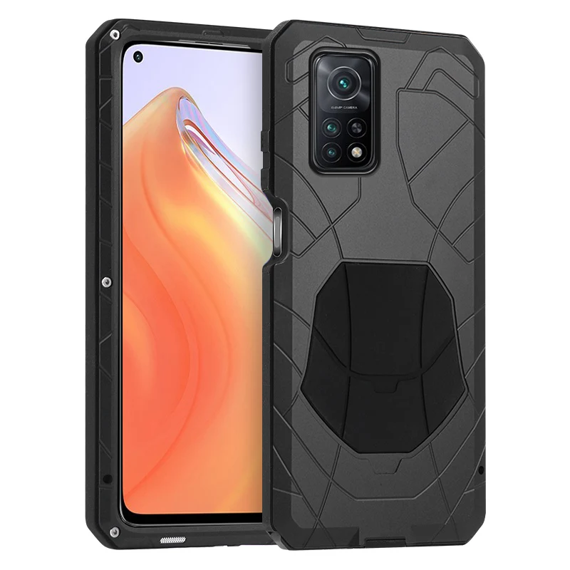 Luxury Full Protective Metal Case Shockproof For Xiaomi 11 10 10s Redmi K40 K30 K30s Ultra Hard Aluminum Armor Heavy Duty Cover