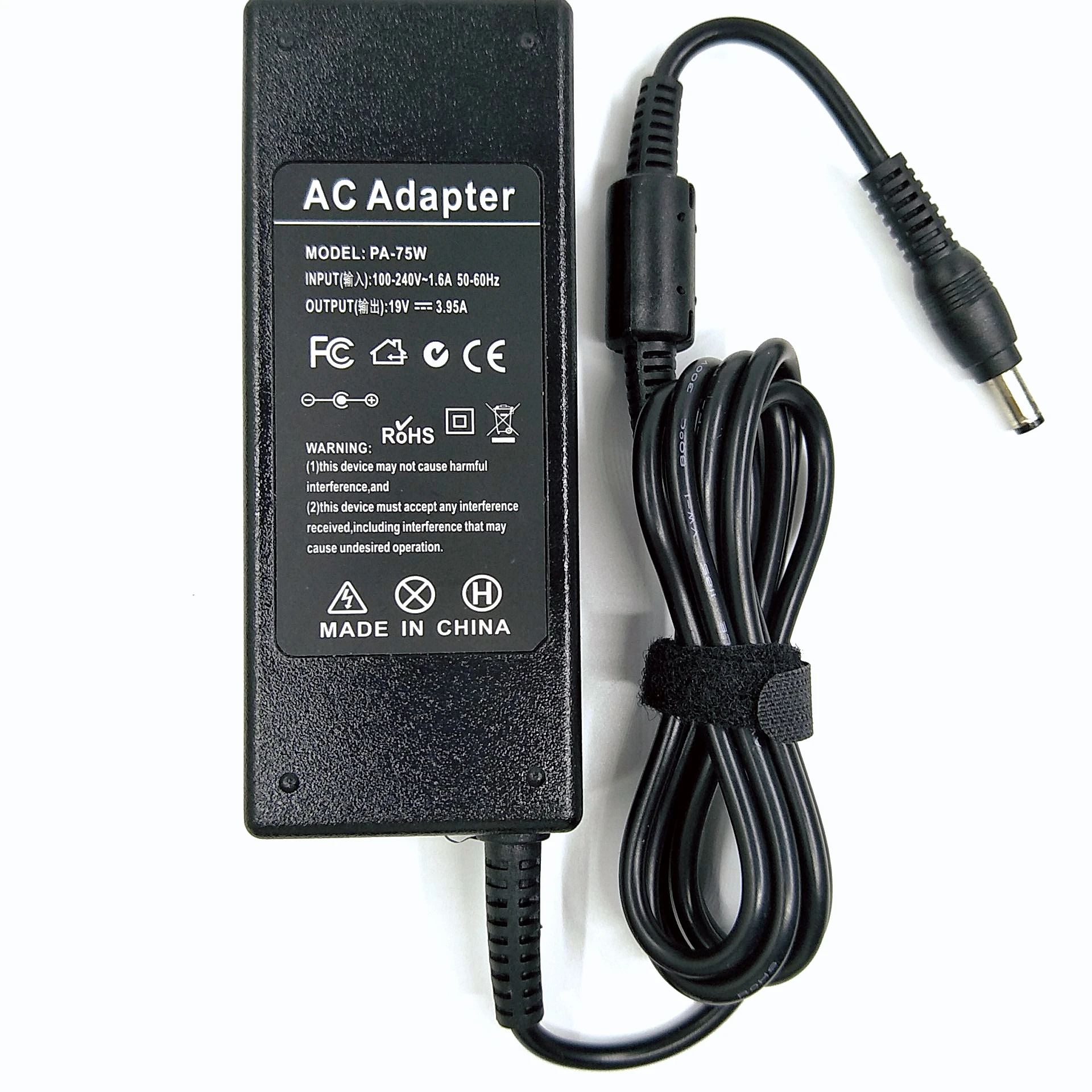 75W 19V 3.95A 5.5*2.5mm Laptop AC Adapter Charger for Toshiba Satellite PA-1750-04 PA-1750-01 PA-1750-24 PA-1750-09 PA3715U-1ACA