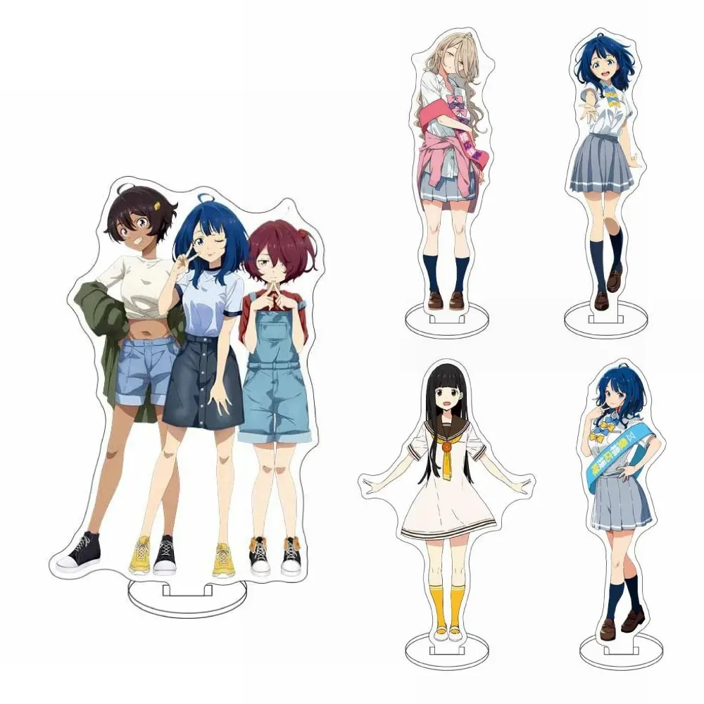 

Diy Too Many Losing Heroines Anime Peripherals Custom Figure Show Acrylic Stand Model Desktop Ornament Originality Holiday Gifts