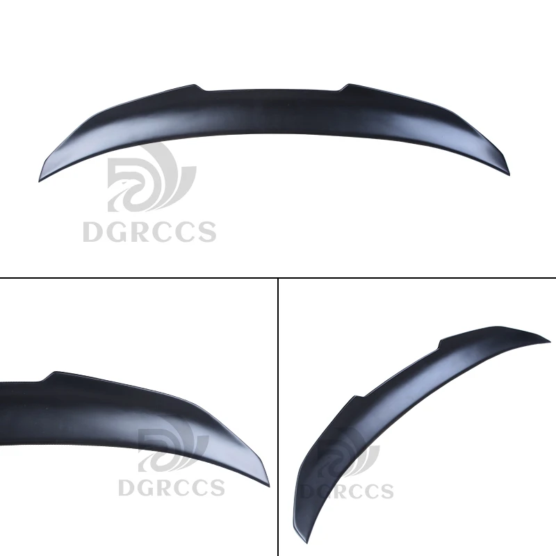 For BMW 4 Series F32 Coupe PSM Style Carbon Fiber Rear Spoiler Trunk Wing 2013-2019 430i 435i 440i Carbon Fiber Glossy Black