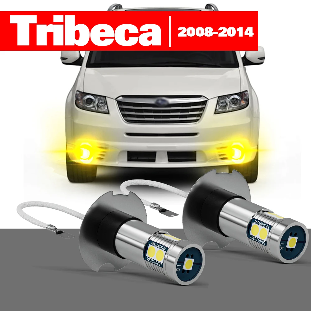 For Subaru Tribeca 2008-2014 2pcs LED Fog Light Accessories 2009 2010 2011 2012 2013