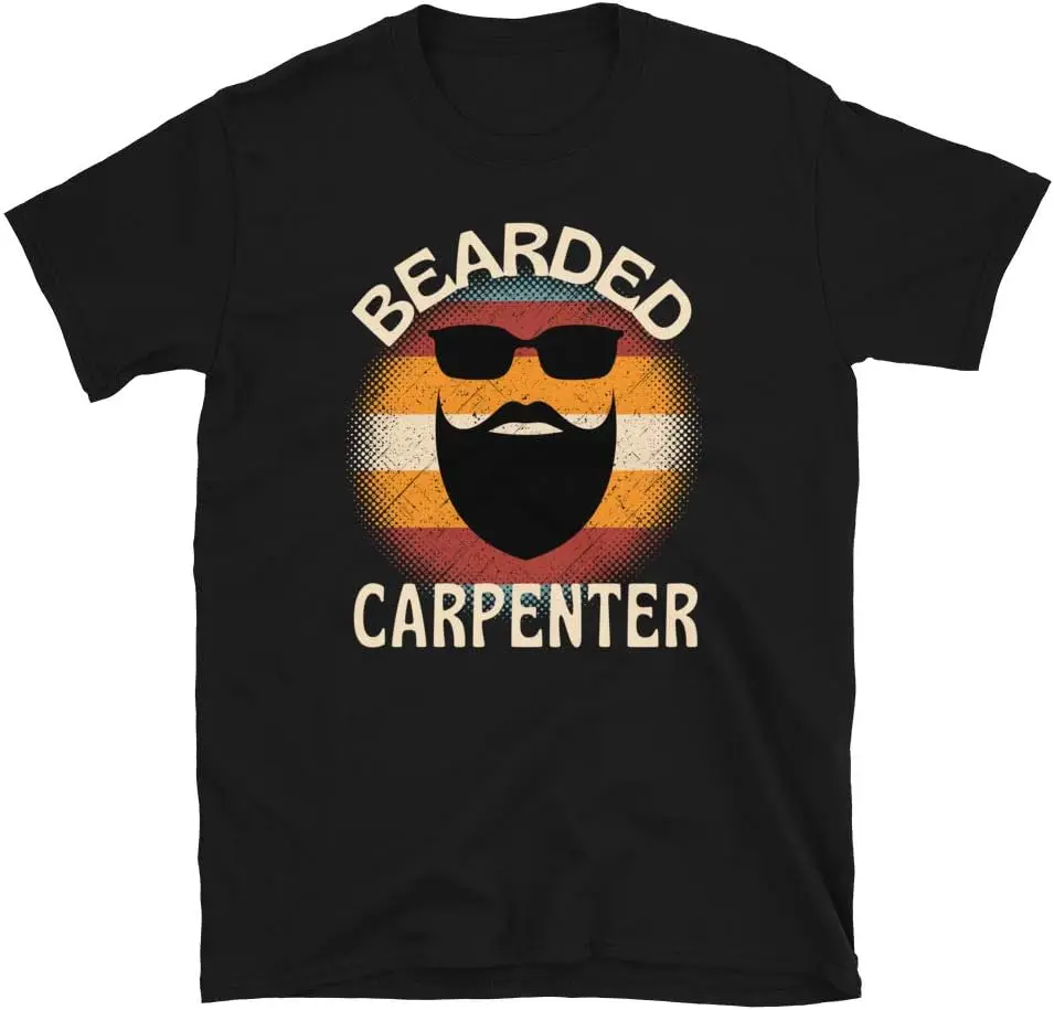 Bearded Carpenter Unisex T-shirts for Man Woman Short Summer Tees Casual Cotton New Arrival Fashions Couple's Cloths