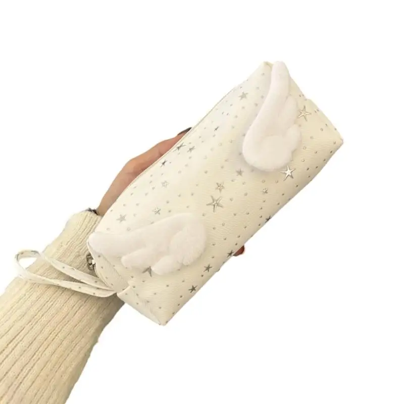 31BA Stiftebox, Federmäppchen, für Kinder, Studenten, Schreibtisch-Organizer, Bleistiftbeutel, Make-up-Tasche – Detail 7
