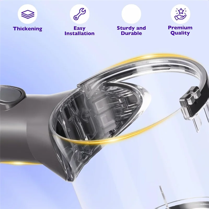 Staubsauger-Staubbehälter-Eimer-Reiniger-Ersatzteil für Dyson V6 DC58 DC59 DC62 DC74- Mülleimer-Staubbecher Typ B-Schnittstelle-A58E