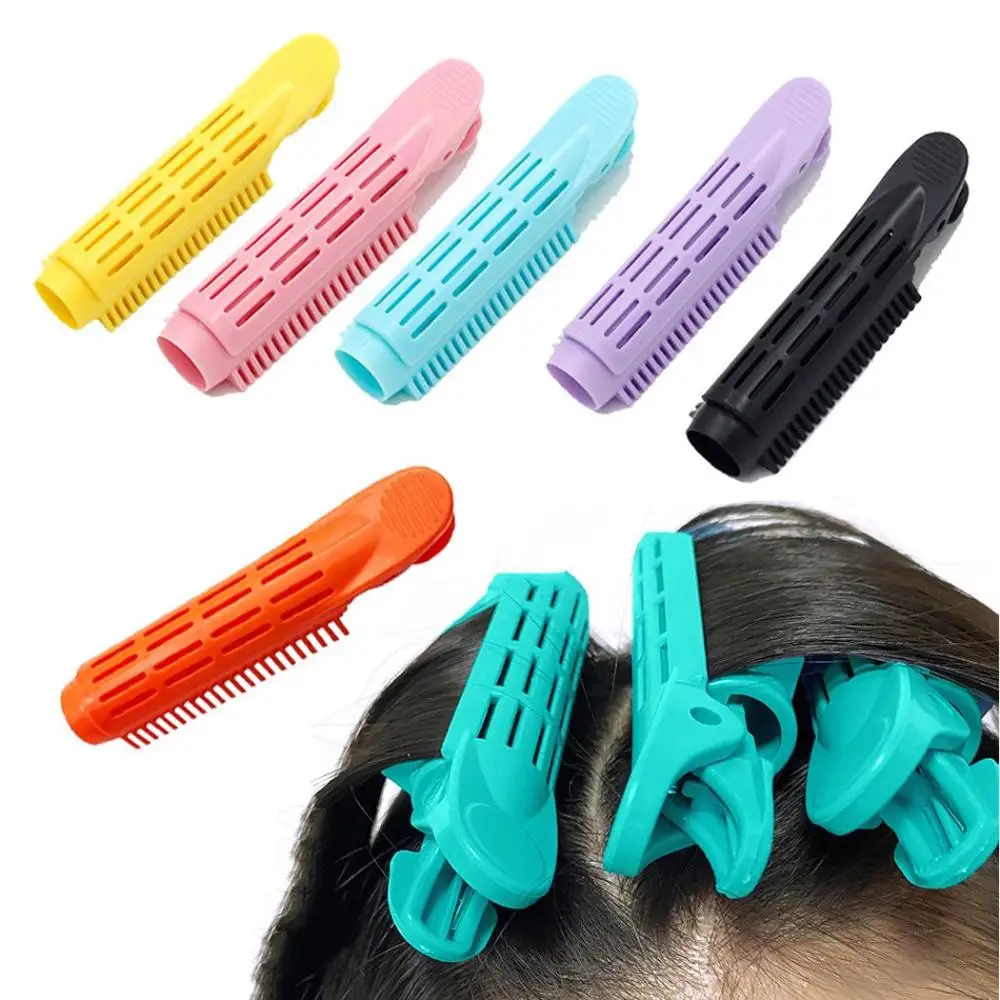 

Natural Fluffy Hair Clip Candy Color Plastic Hair Root Fluffy Clip Bangs Curly Hair Styling Clip for Women Hair Accessories