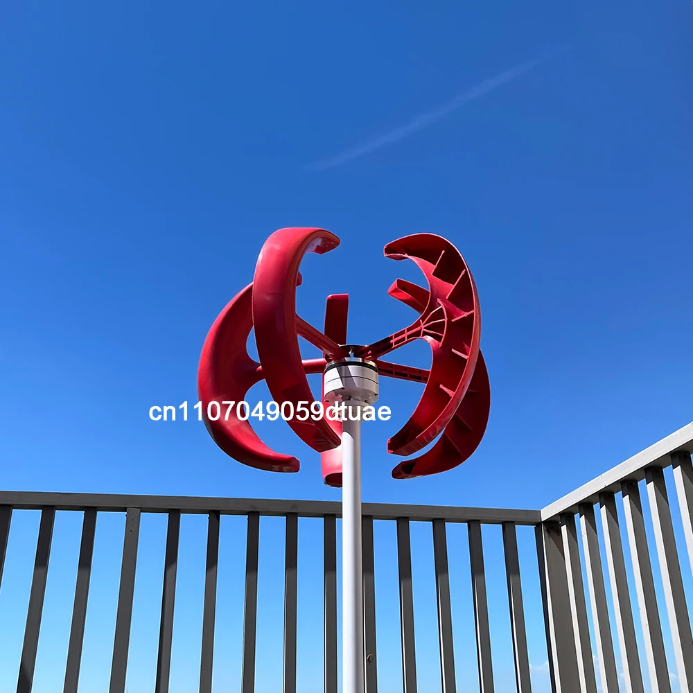 8KW 5KW 10KW Vertical Axis Magnetic Levitation Wind Turbine Free Energy Low Speed Low Noise Generator Household Farm 220V System