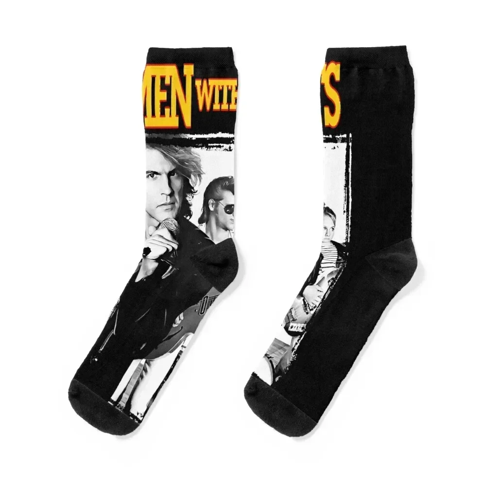 

Men Without Hats Socks Soccer warm winter valentine gift ideas retro Socks For Girls Men's