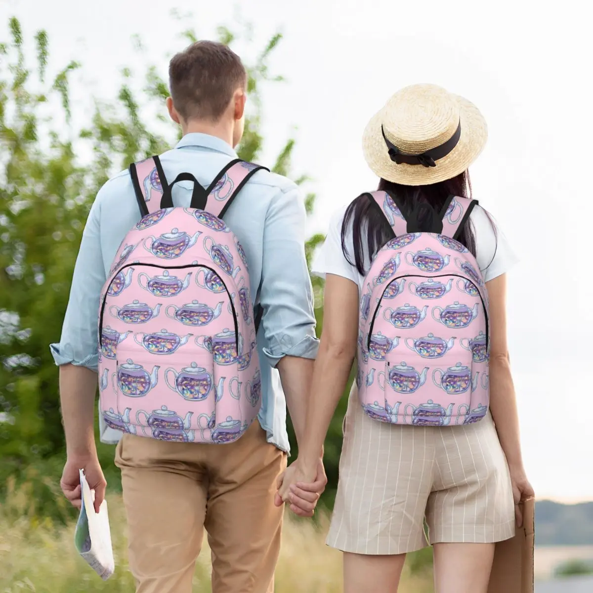 mochila-moon-and-saturn-teapot-para-estudantes-bolsa-escolar-para-criancas-bolsa-de-ombro-para-laptop-para-homens-e-mulheres