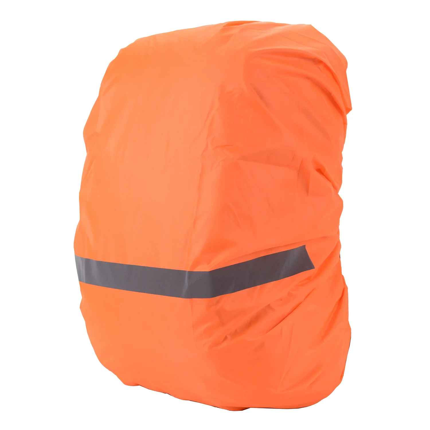 Mochila impermeable para exteriores, cubierta de lluvia y polvo, tira reflectante de seguridad nocturna, P25, 15-70L