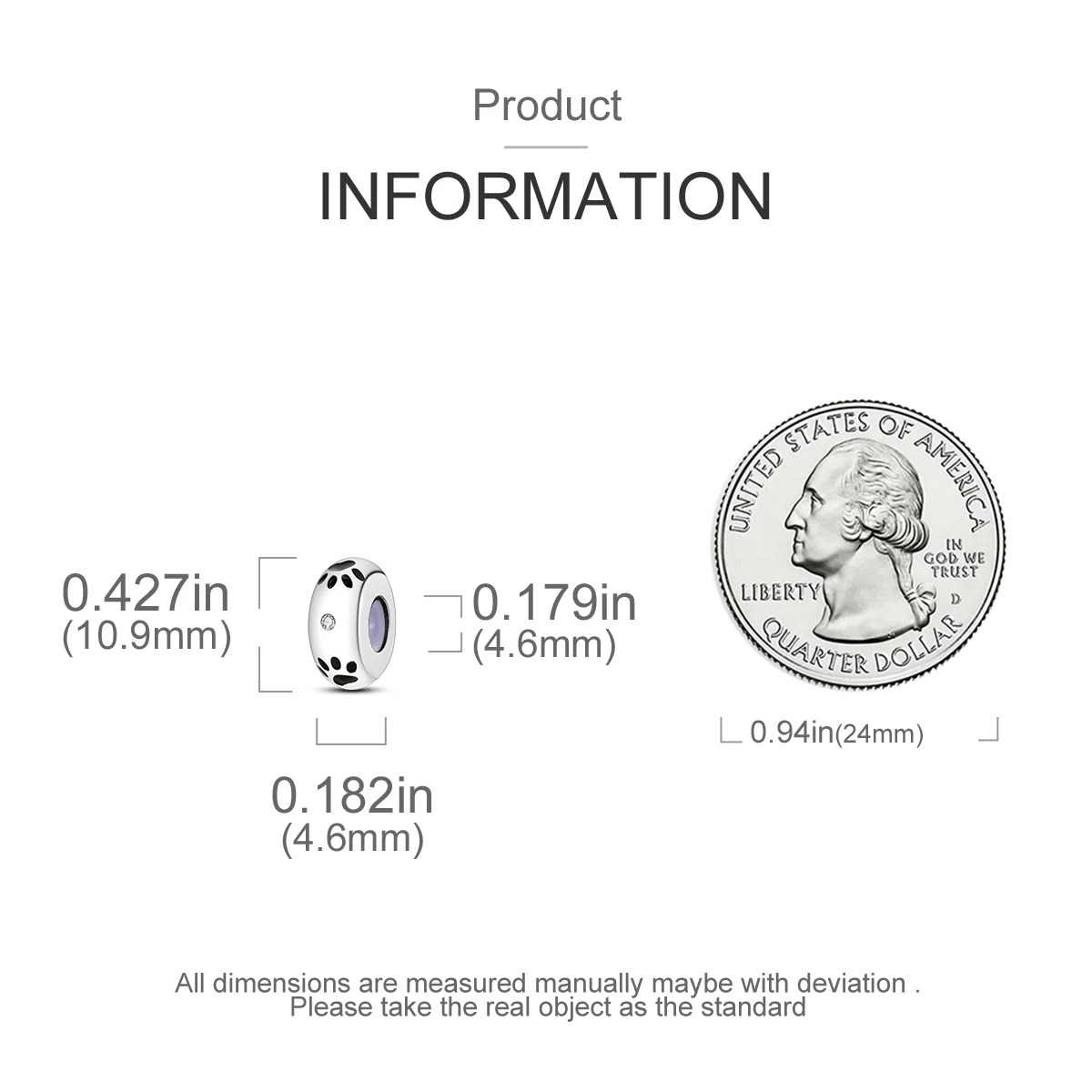 Charms passend für Originalperlen, 925er Sterlingsilber-Clip-Charms, Zirkon-Silikon-Abstandshalterperlen, passend für Armbänder, Damen-DIY-Geschenk – Detail 15