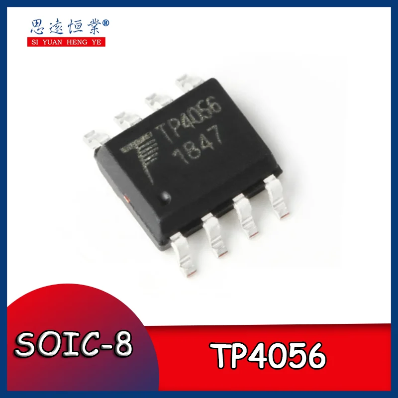 10pcs Original genuine surface mount TP4056 SOIC-8 1A linear lithium-ion battery charger chip