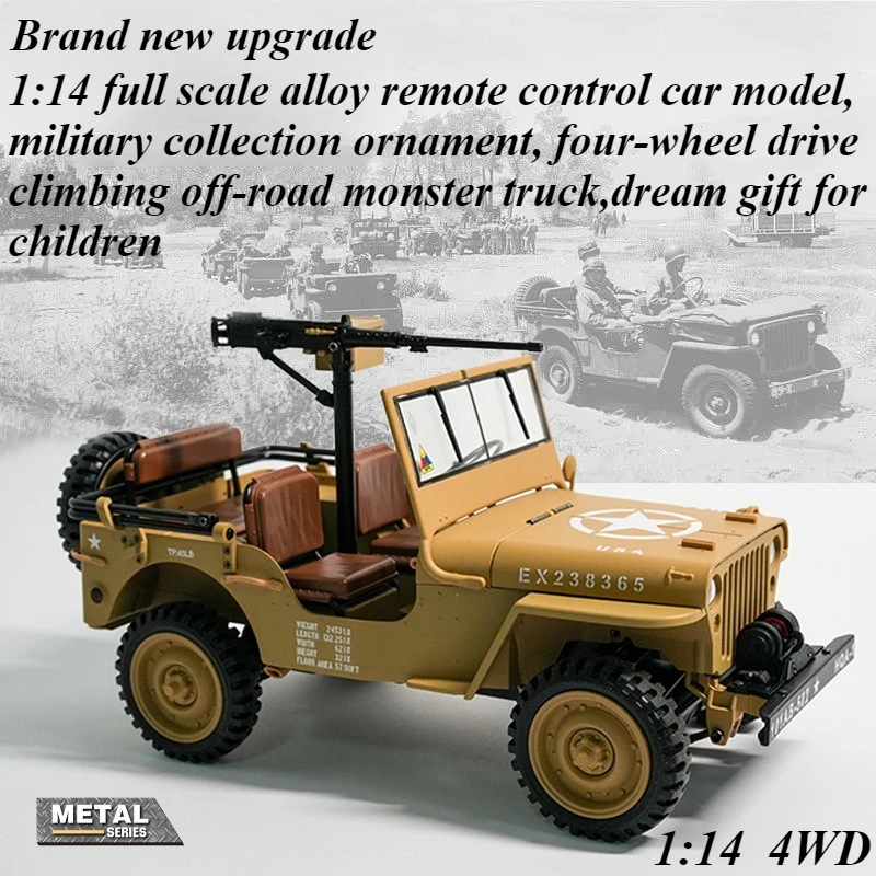 

Kawaii Toy Car Gift-1:14 Full-scale Climbing Off-road Rc Truck,Remote Control Car Model,Simulation Classic Rc Cars,Toys for Boys