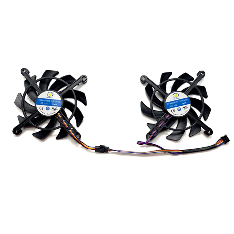 for YESTON RX6600XT RX6600 6500 8GB GAEA Graphics Card Cooling Fan Replacement