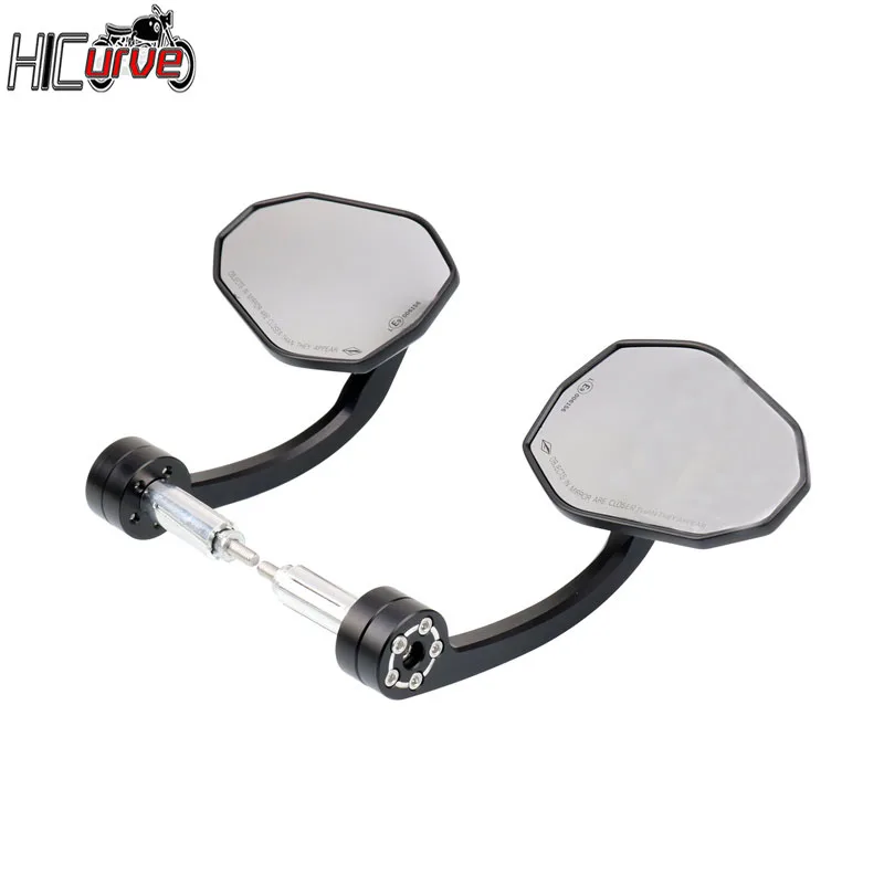 

Motorcycle 7/8" 22mm Rearview Handle Bar End Mirrors For GSX-S750 GSX-S1000 DL650 DL1000 V-strom 650 1000 1050 1050xt