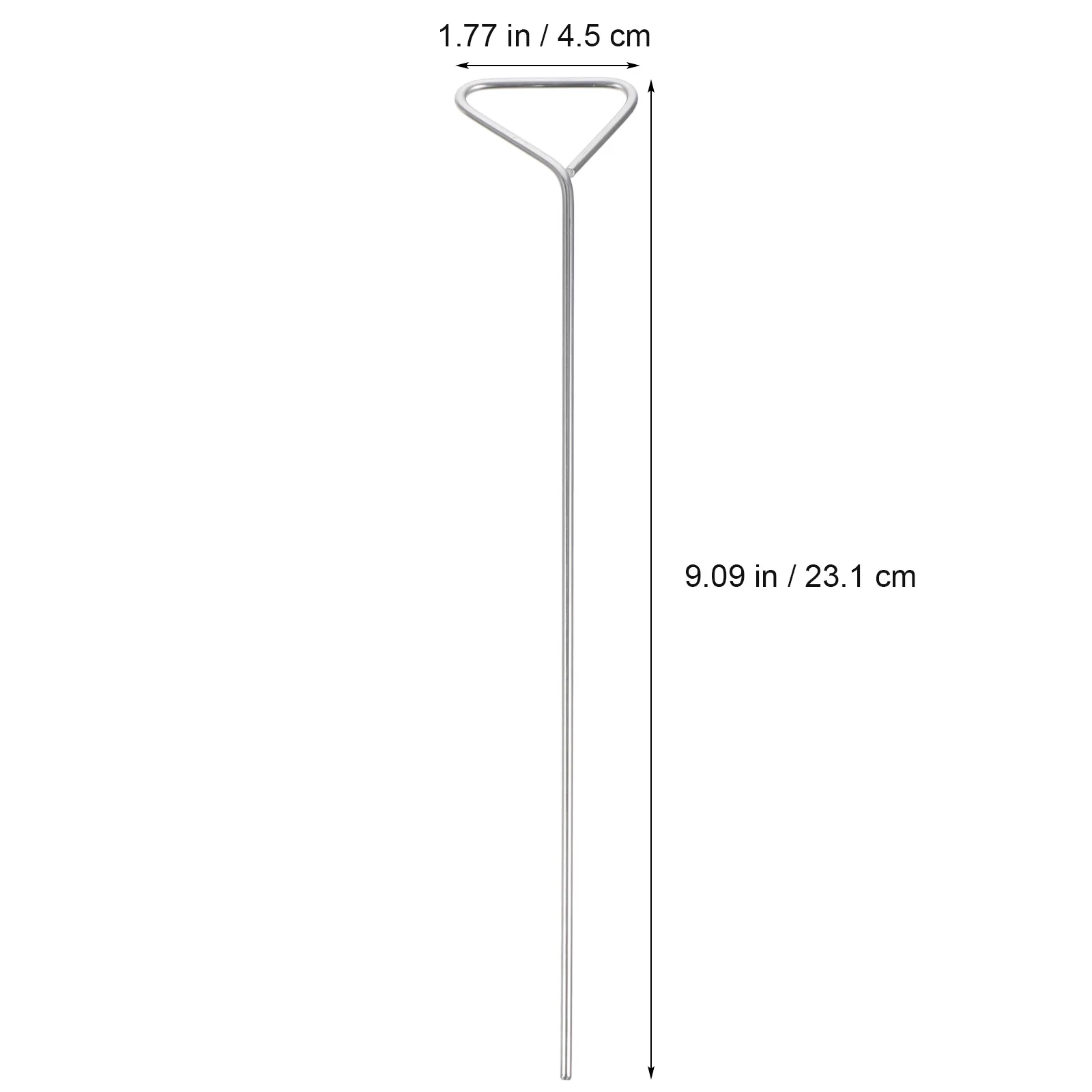 

4pcs Stainless Steel Coating Rod Triangle Lab Tool Cell Reusable Anti Rust Laboratory Accessories Petri Dish
