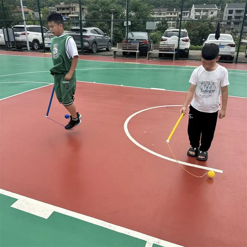 لعبة رياضية خارجية كرة نطاطة عصا كرة القفز لعبة تدريب حسية مستلزمات ألعاب رياضية لرياض الأطفال