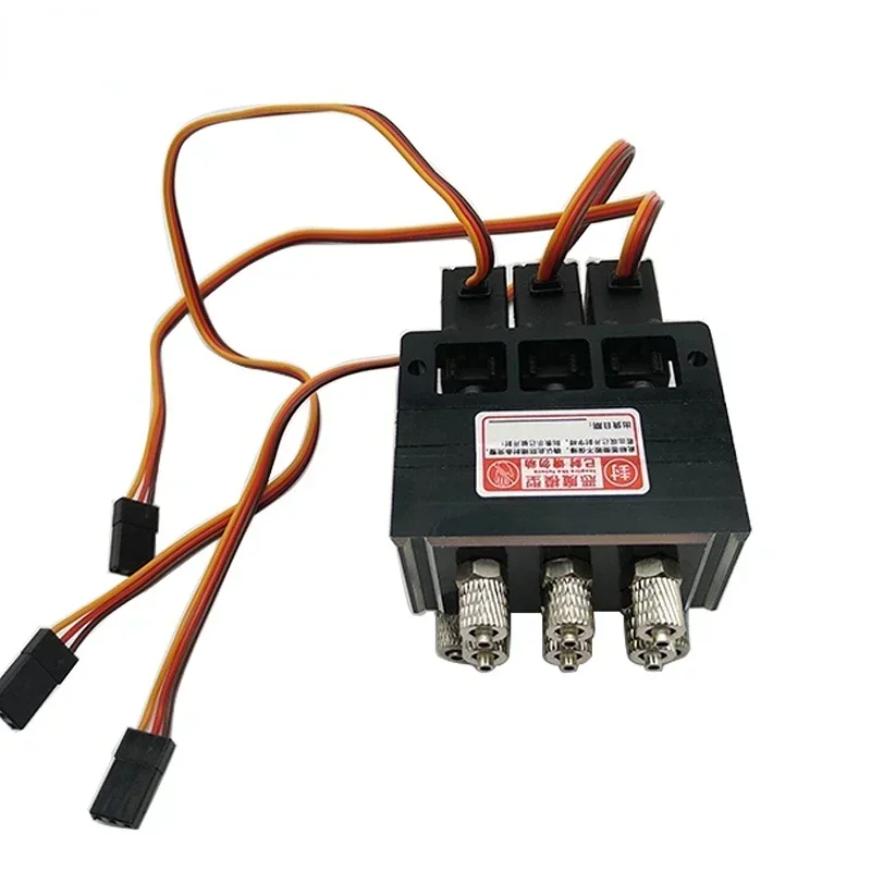 

In Stock 1Pc 2CH/3CH/4CH/7CH Hydraulic Oil Valve Controller With Servo Durable Hydraulic For 1/12 RC Excavator Bulldozer Parts