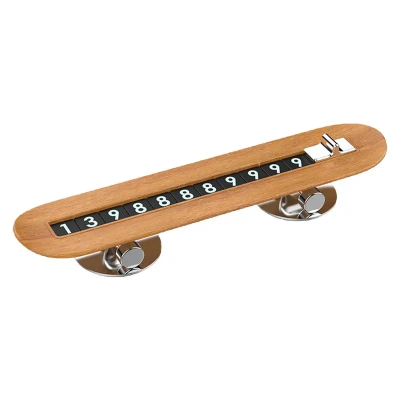 

For Cars Parking Phone Number Plate Glow In The Dark Temporary Parking Card Car Parking Number Plate Magnetic Telephone Number