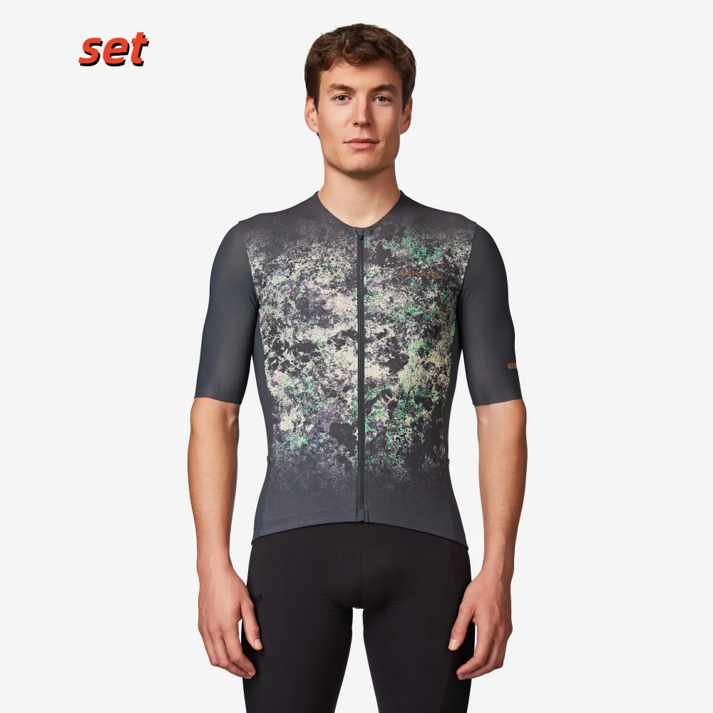 

Men's Cycling Jersey set Summer Breathable Short Sleeve Anti-UV SPF50+ MTB Road Bike Quick Dry Bicycle Cycling Shirt Male Top