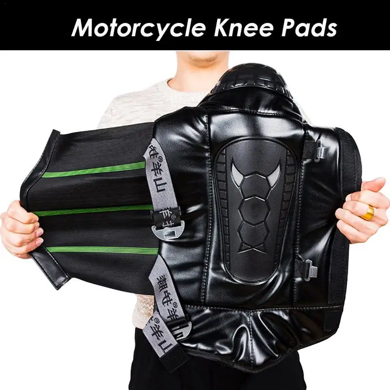 

Motorcycle Winter Warm Riding Kneepads Motorbike Adjustable Protective Gear Knee Pads Universal Bike Windproof Warming Kneepads