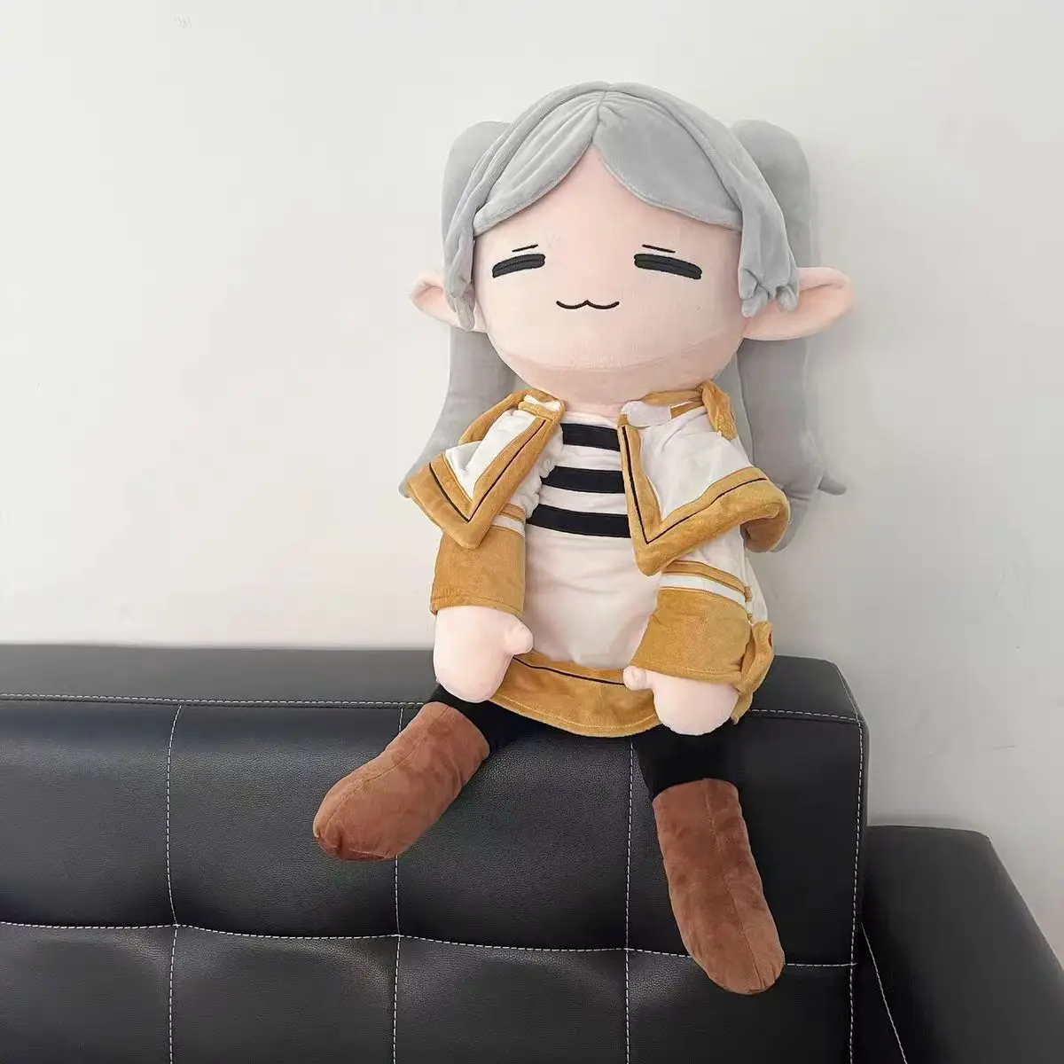 75cm Frieren Beyond Journey's End Anime Role Frieren Shape Plush Material Doll Toy PP Cotton Soft Filling Large Decoration Doll