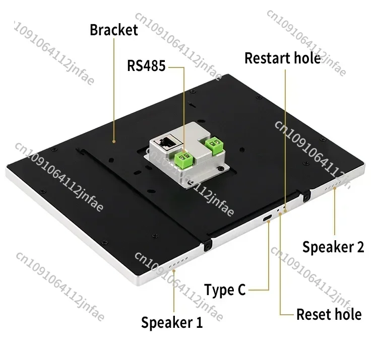 YC-SM10P 10 Inch RK3566 7 Inch RK3566Android 11 Os Industrial Embedded LCD Touch Screen