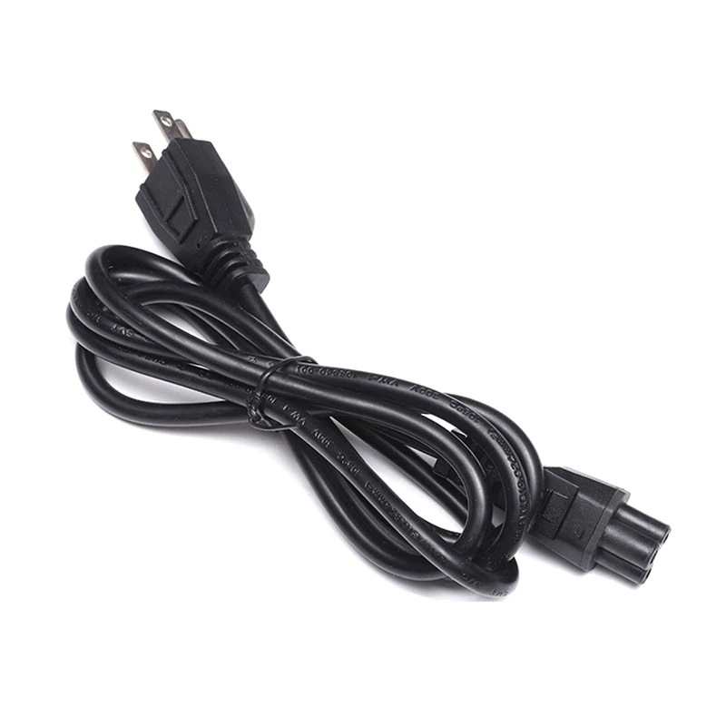 4 шт. круглый два горизонтального американского стиля шнур питания с тремя вилками американский стандартный кабель питания штепсельная вилка американского стандарта