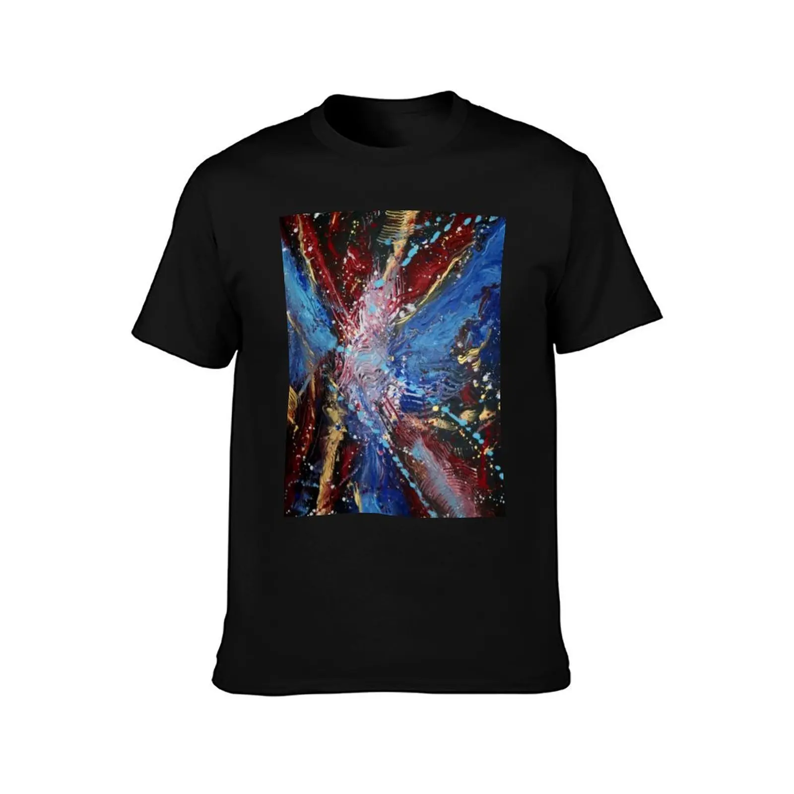 Cosmic Explosion 2 T-Shirt boys animal print anime clothes anime new edition tshirts for men