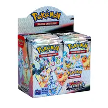Cartão pokémon 360 peças, evolução prismática, violeta escarlate, 151 purga, faíscas, fãs da PALDEAN, impulsionador em inglês, cartão de transação de batalha