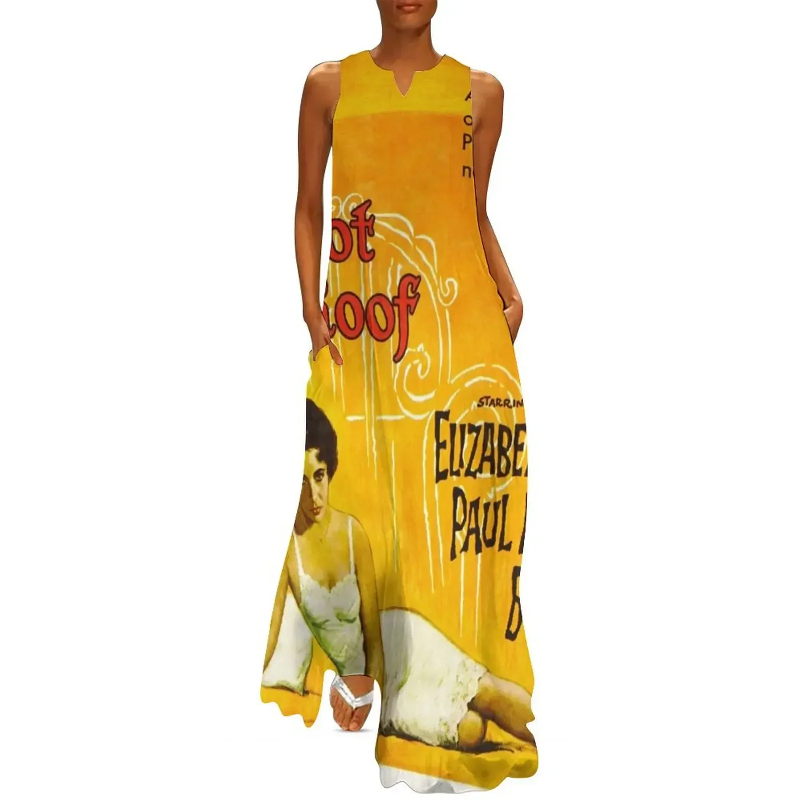 

Cat on a hot tin roof 1958 classic vintage movie Long Dress Woman clothes women's fashion dresses Dress