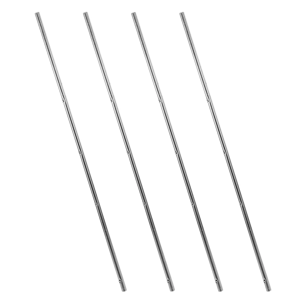 

4Pcs Foosball Table Parts Metal Operation Rods Replacement for Desk Soccer Machine Sturdy Iron Poles with Ergonomic Handles