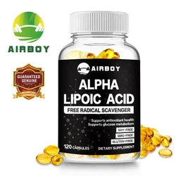 Alpha Lipoic Acid 600mg - Powerful Antioxidant, Skin Care, Protect Liver, Brain and Nerve Health
