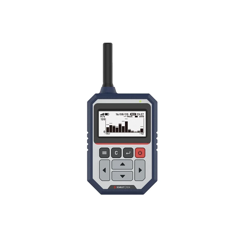 WR-3 Plus anemometer nirkabel derek