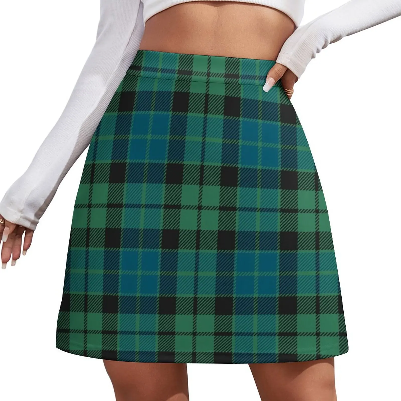 

Mackay Tartan (STA 703, Ancient) Mini Skirt skirts for women 2024 skirt women