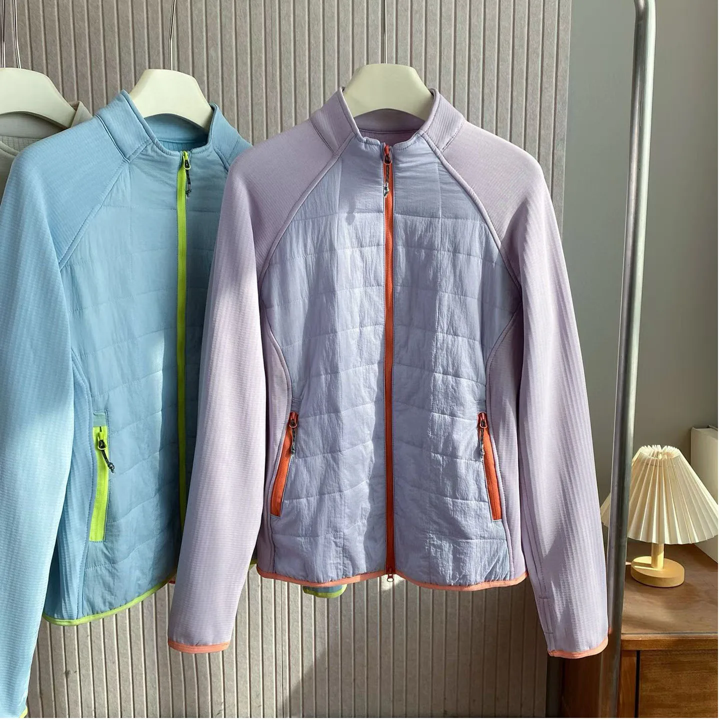 

Women's Lightweight Windproof Cotton Jaet Stand Collar Casual Sle Autumn Winter Faionable All-Match Warm Coat