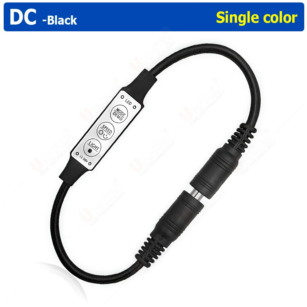 5pcs Mini 3keys led strip controller For Single Color strip USB DC dimmer 5050 5730 Led Strip Light DC12-24V dimmer controller