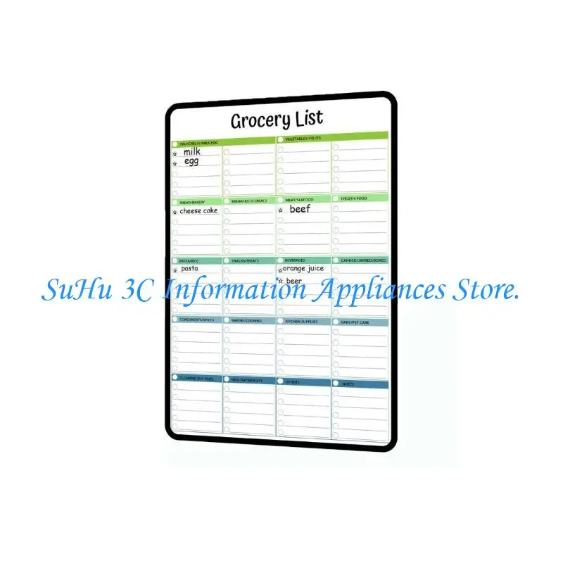 

J0MB Monthly & Weekly Calendar Whiteboard for Refrigerators Dry Erases Calendar Dry Erases Board Whiteboard