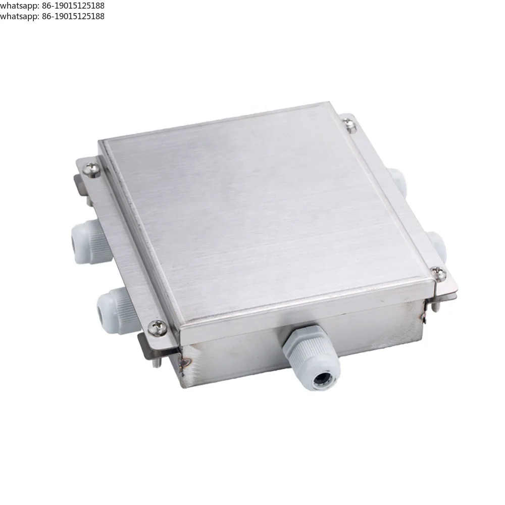 JXH Weight Bridge Truck Floor Die Casting Waterproof IP67 4/6/8/10 Line Weighing Scale Load Cell Junction Box