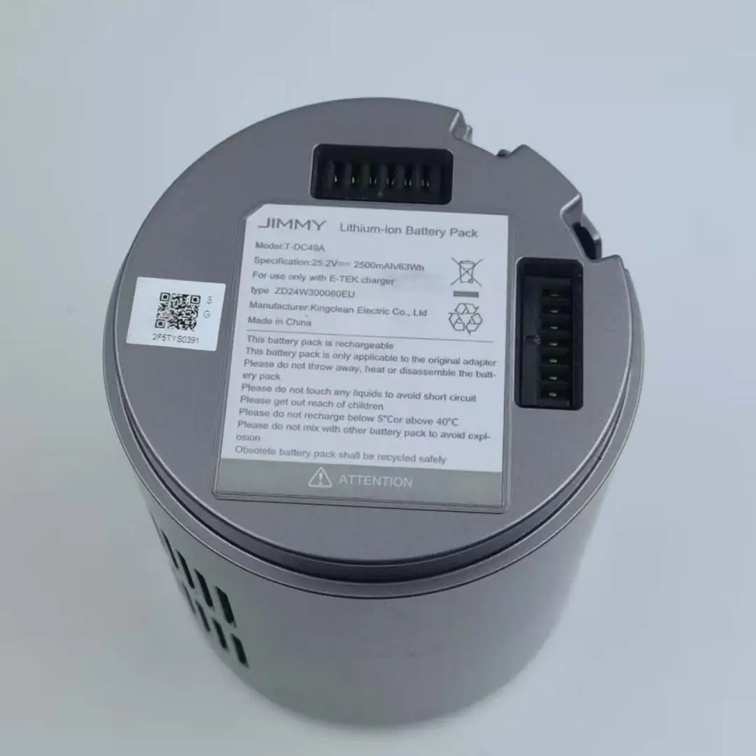لجيمي بطارية المكنسة الكهربائية JV85 T-DC49A 2500MAH 25.2V