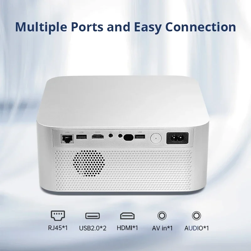 L016AQ ЖК-светодиодный портативный мини-проектор Smart Android TV проектор HD 1080P видеопроектор для домашнего кинотеатра 4k завод