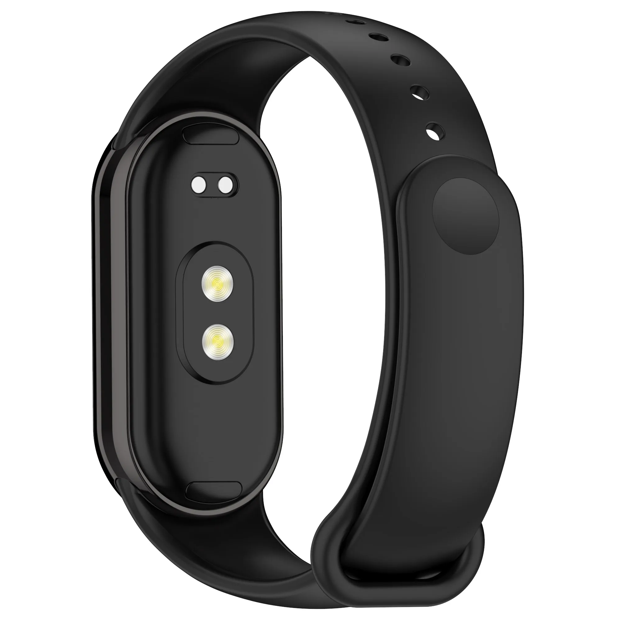 حزام سيليكون رسمي ناعم لـ Xiaomi Mi Band 10 9 8 حزام إكسسوارات سوار قابل للتنفس لـ MiBand 9 8 سوار معصم بديل