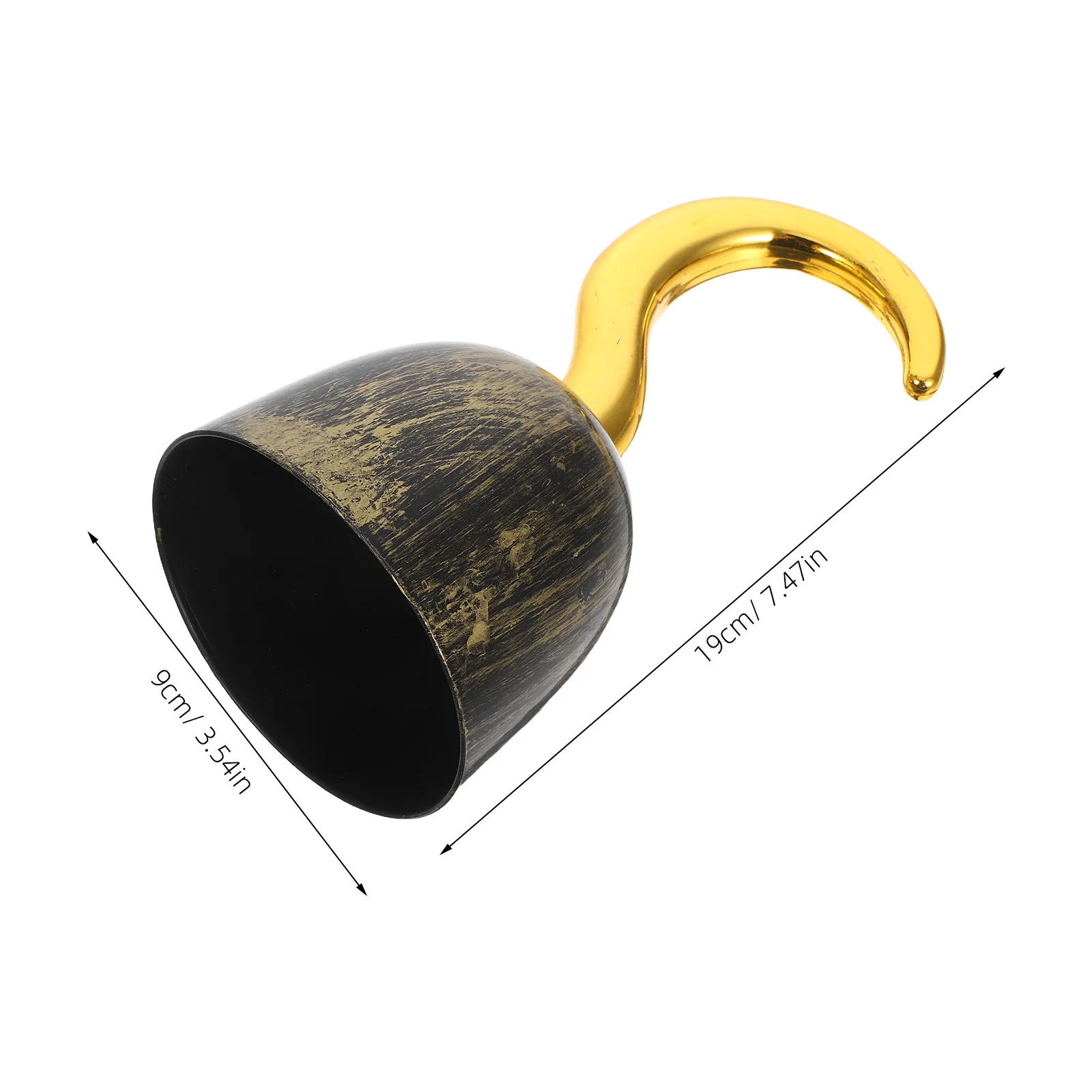 海賊フック ハロウィンパーティー用 海賊コスチューム小道具 コスプレツール ステージパフォーマンス小道具 パーティー用品