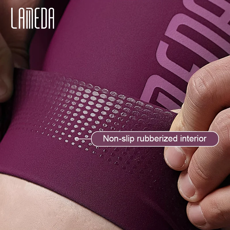 LAMEDA Summer Pro Cycling Pants Bike Clothing MTB Shorts High Waist Women's Bike Bib Pants Reflective Cycle Wear Padded Clothes - Image 3