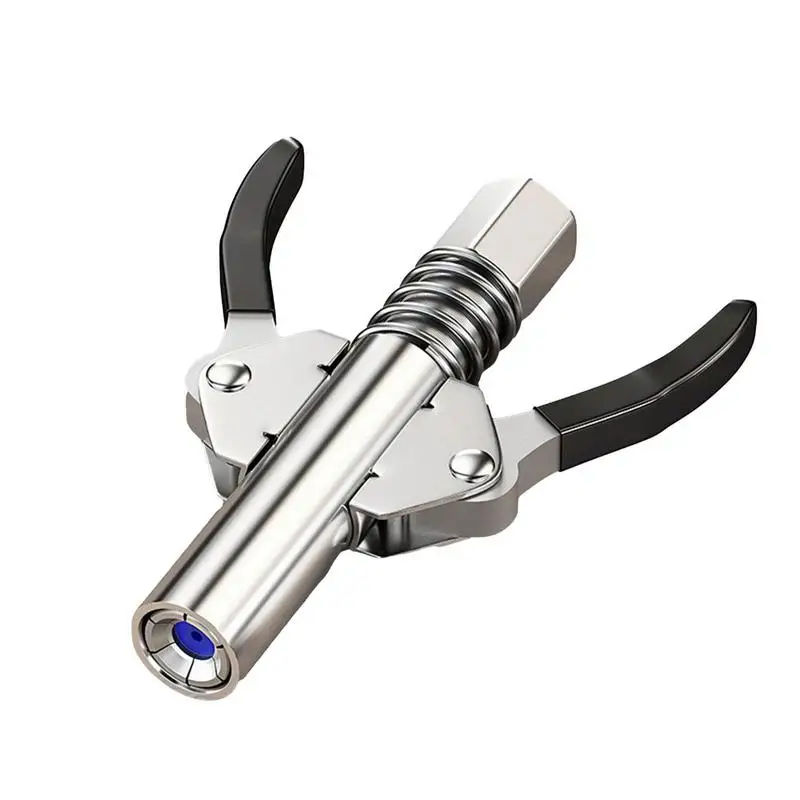 

Grease Fittings Electric Grease Guns With Lock Quick Release Grease Coupler Non-Return Valve Enables Unit To Be Disconnected