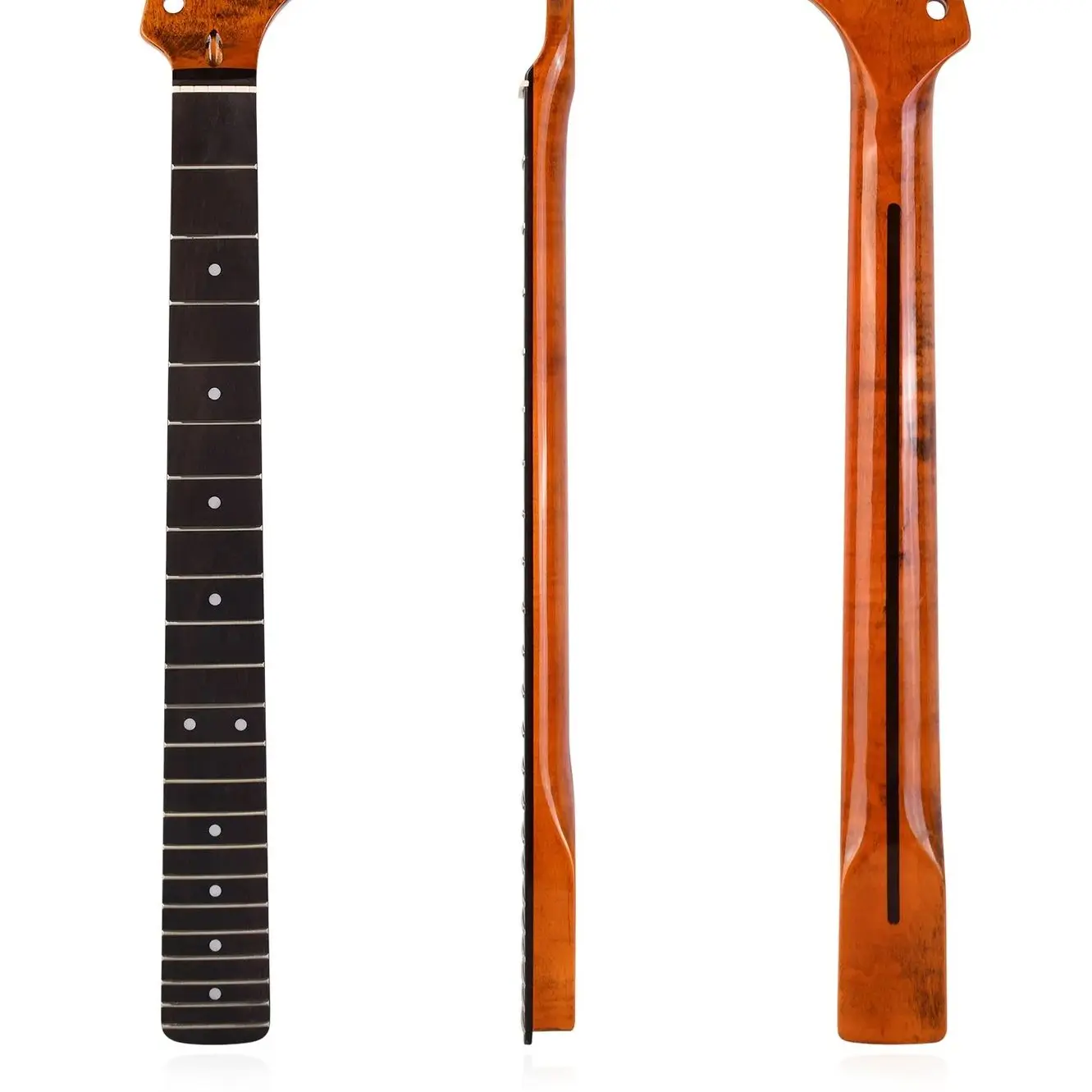 

Rubbed Finish ST Guitar Neck, 22-Fret Rosewood Fingerboard, Bone Nut, for ST Replacement