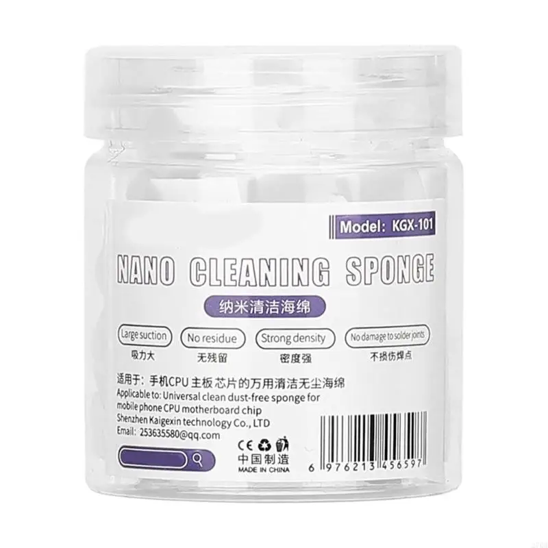 270b Membersihkan Spons Untuk Ponsel Motherboards Chip Kamera Layar Sampul Kembali